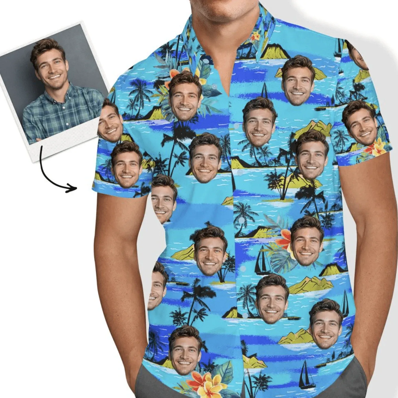 Gift For Mother Mothers Day Gifts Vintage BeacFace Hawaiian Shirt
