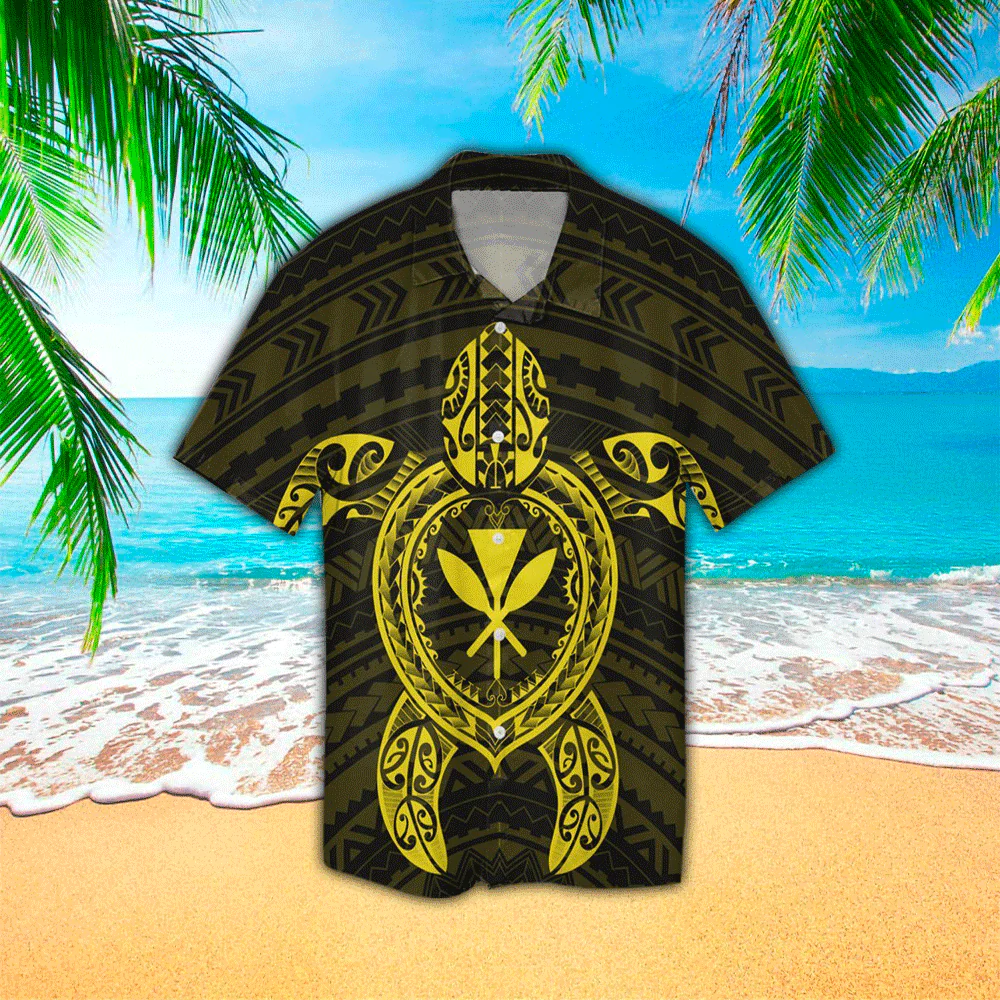 Gift For Turtle Lover, Turtle Trendy Hawaiian Shirt New, Trendy Hawaiian Shirts For Men Short Sleeve Aloha Beach Shirt