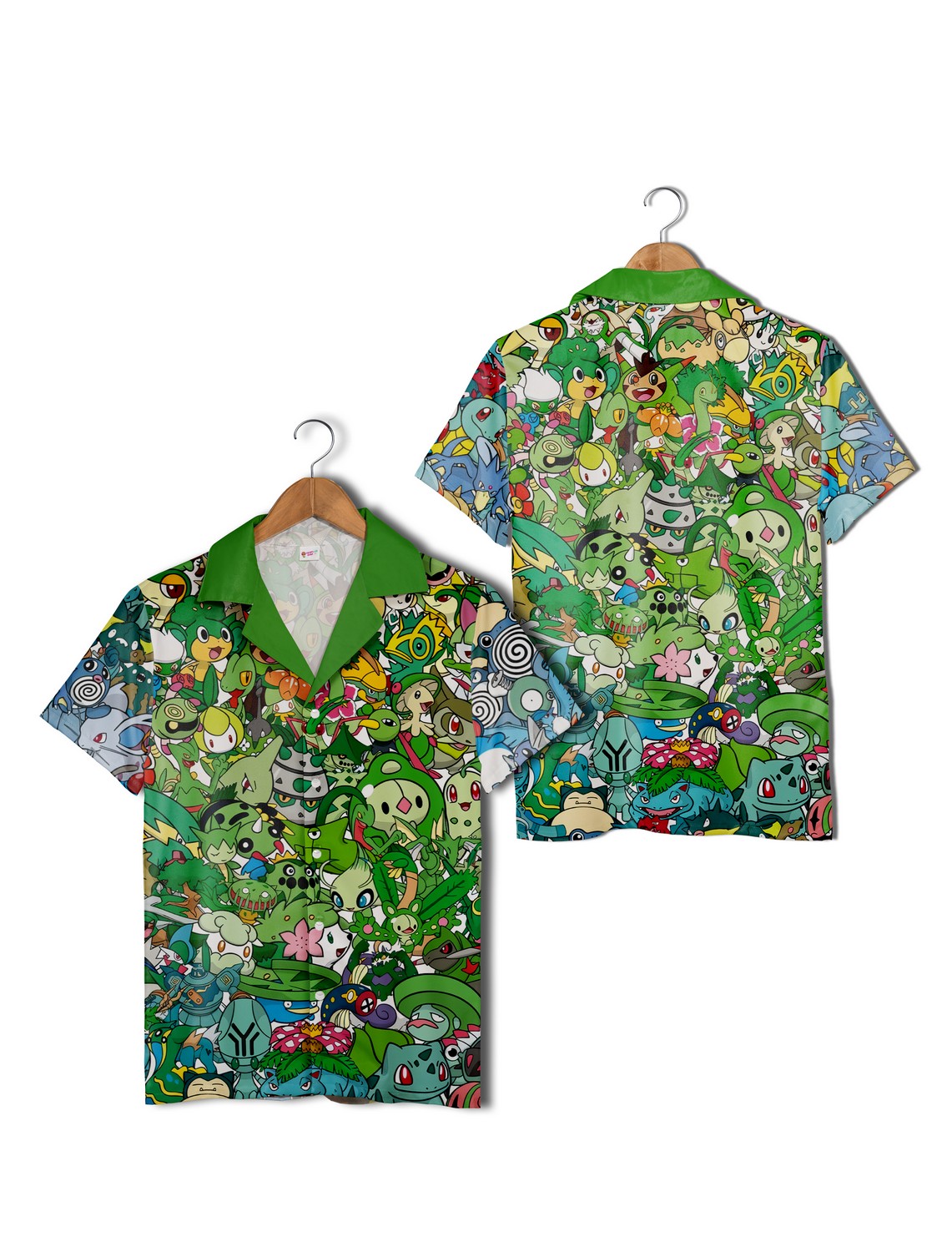 Glass Type Pokemon Hawaiian Shirt Aloha Summer Beach Outfits, Pokemon Lovers Gift Glass Type Pokemon Hawaiian Shirt Aloha Summer Beach Outfits, Pokemon Lovers Gift