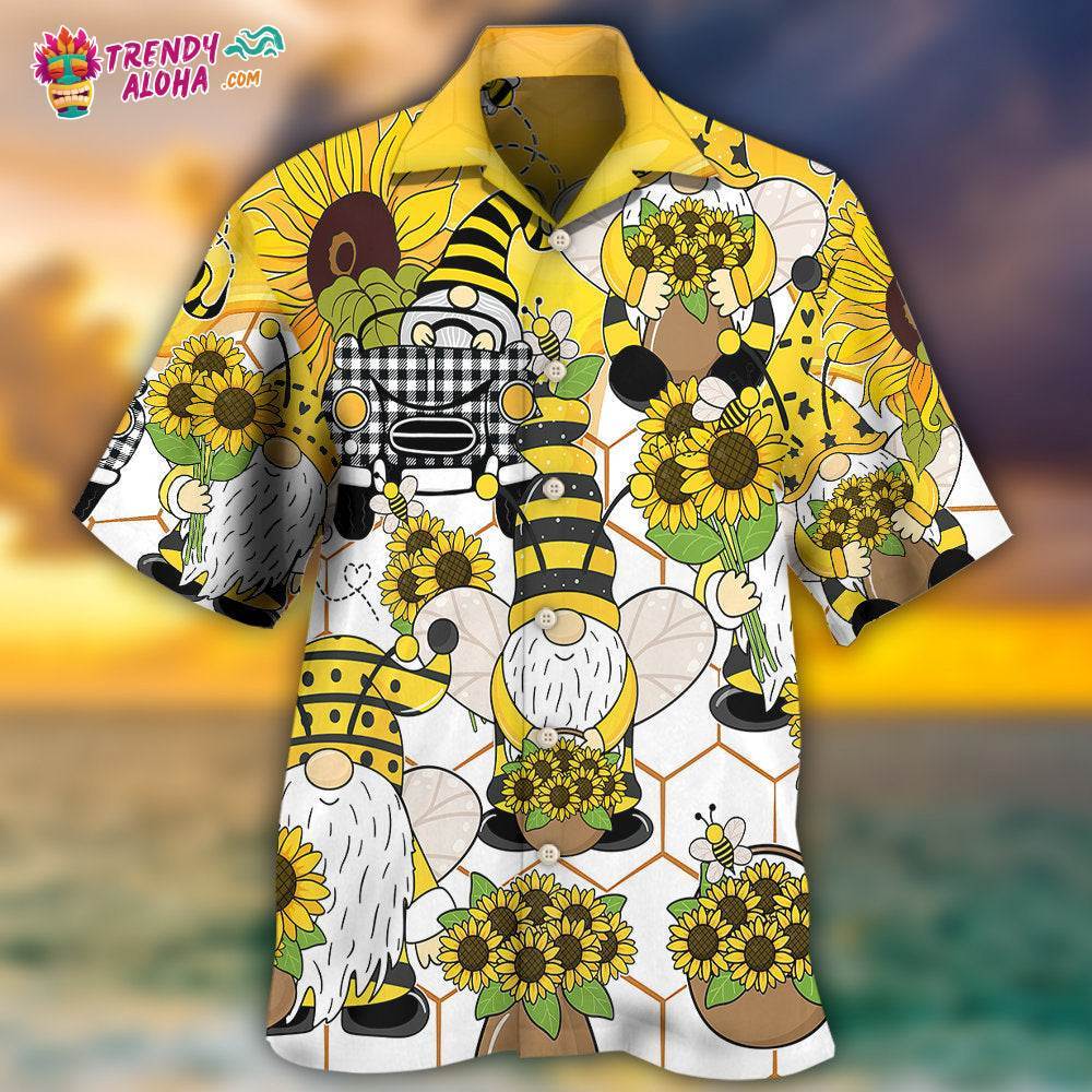 Gnome Let It Be Hawaiian Shirt – Trendy Aloha