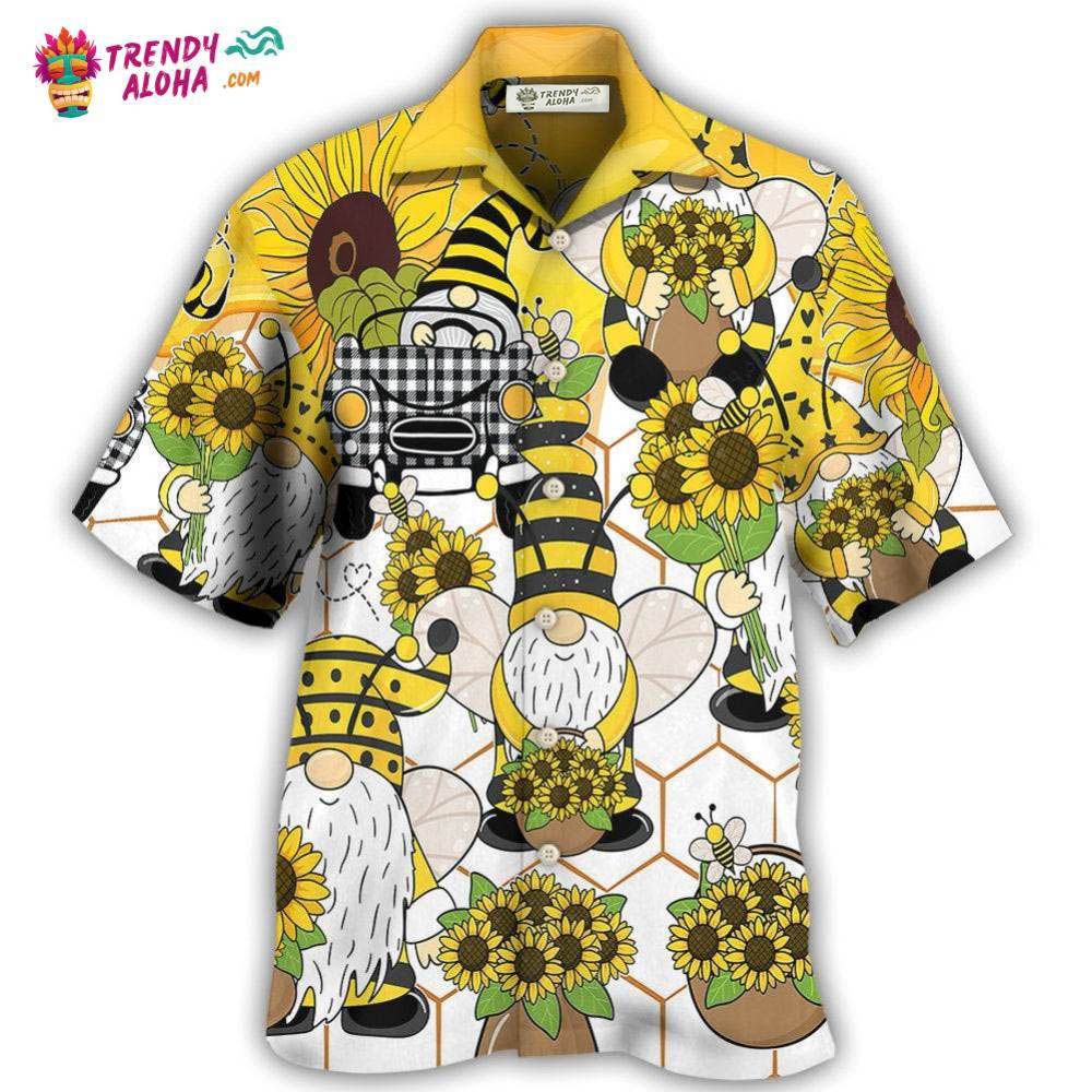 Gnome Let It Be Hawaiian Shirt – Trendy Aloha Gnome Let It Be Hawaiian Shirt – Trendy Aloha