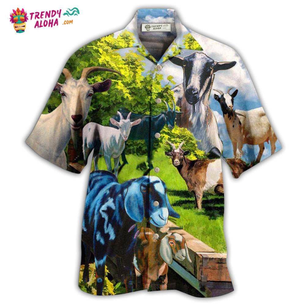 Goat Animals Goat Anything Hawaiian Shirt – Trendy Aloha Goat Animals Goat Anything Hawaiian Shirt – Trendy Aloha