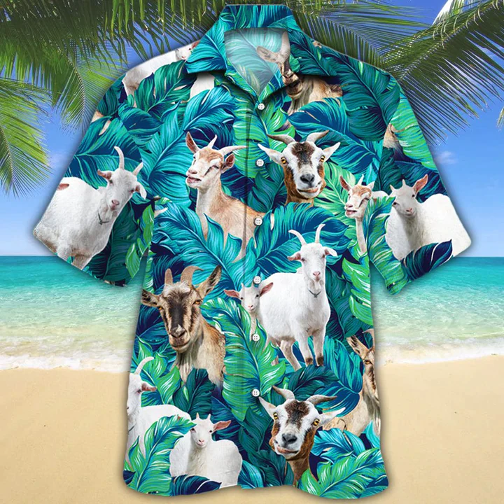 Goat Lovers Trendy Hawaiian Shirt, Goat Short Sleeve Hawaiian Aloha Shirt, Hawaii Shirt For Men, Hawaii Shirt Women Goat Lovers Trendy Hawaiian Shirt, Goat Short Sleeve Hawaiian Aloha Shirt, Hawaii Shirt For Men, Hawaii Shirt Women
