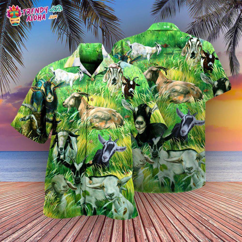 Goat Your Way I Goat Mine Hawaiian Shirt – Trendy Aloha