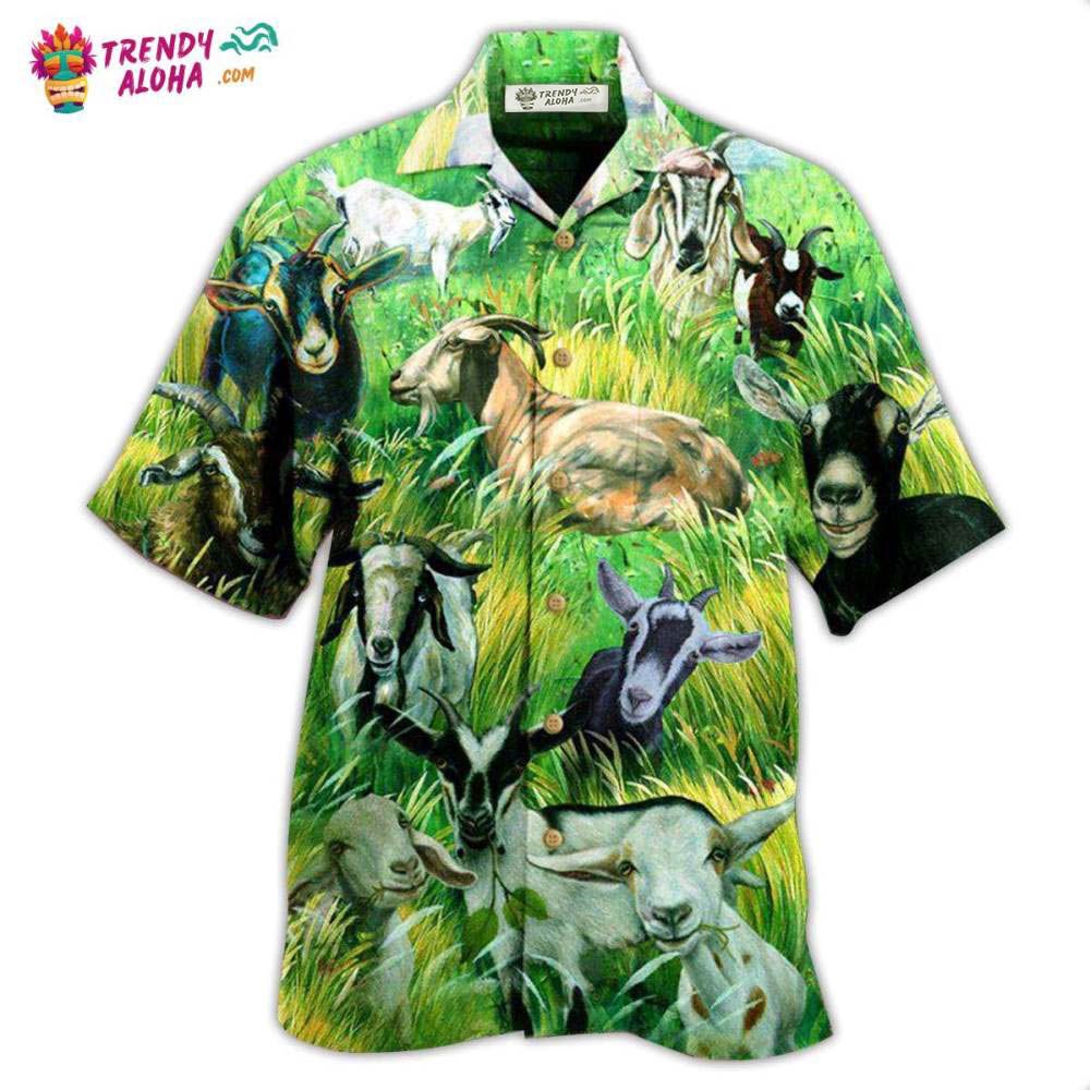 Goat Your Way I Goat Mine Hawaiian Shirt – Trendy Aloha Goat Your Way I Goat Mine Hawaiian Shirt – Trendy Aloha