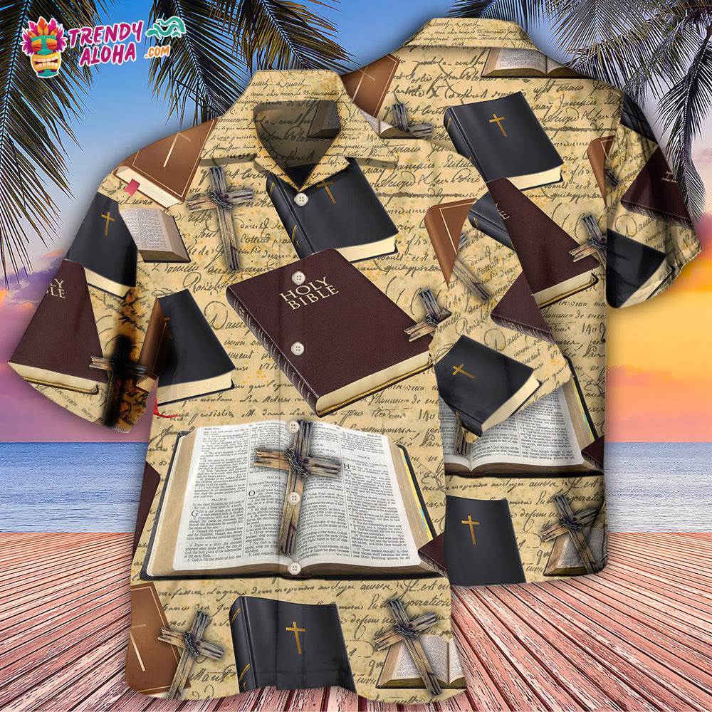 God Bible I Just Need My Bible Paper Hawaiian Shirt – Trendy Aloha