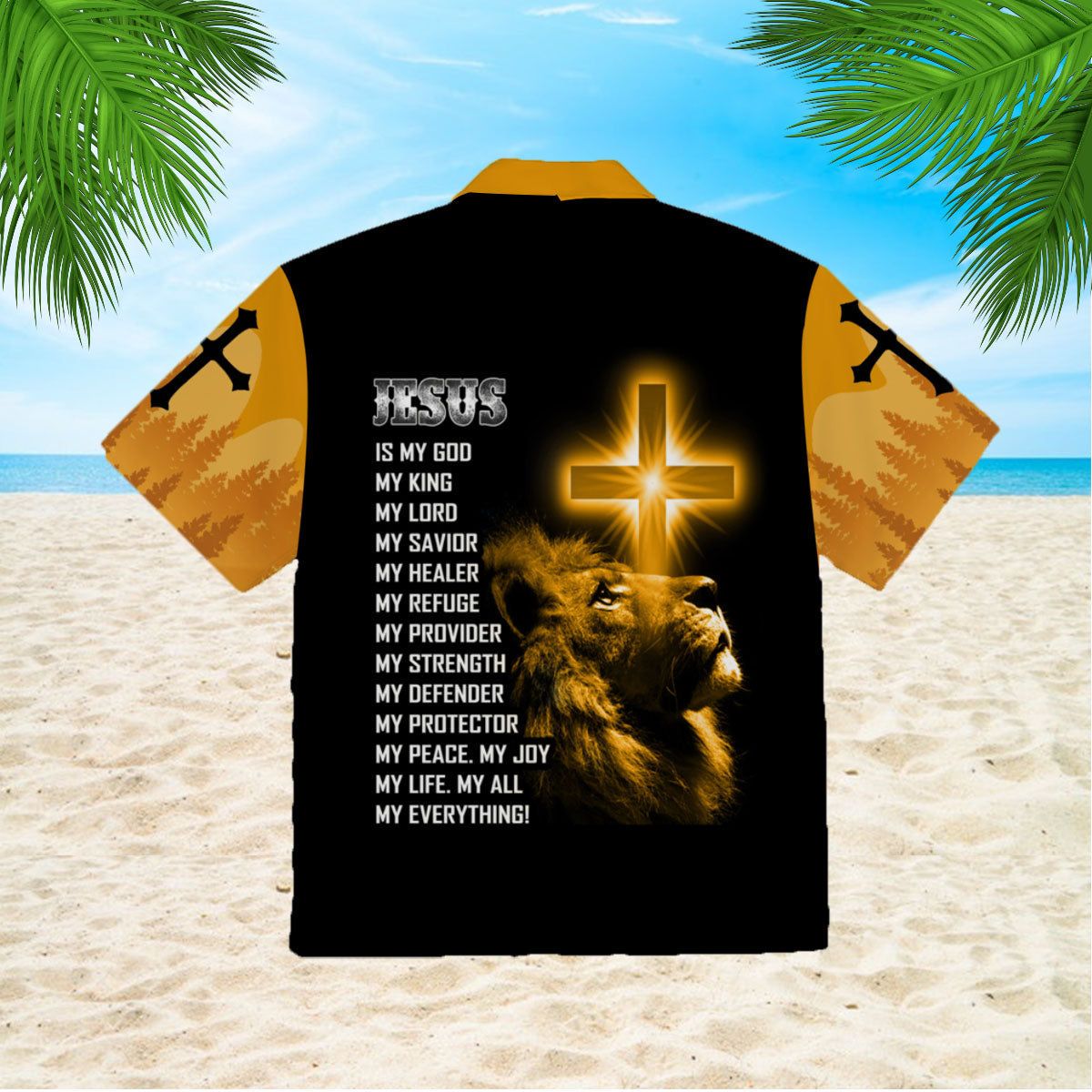 God Jesus Is My Everything Aloha Hawaiian Shirts For Men And Women |