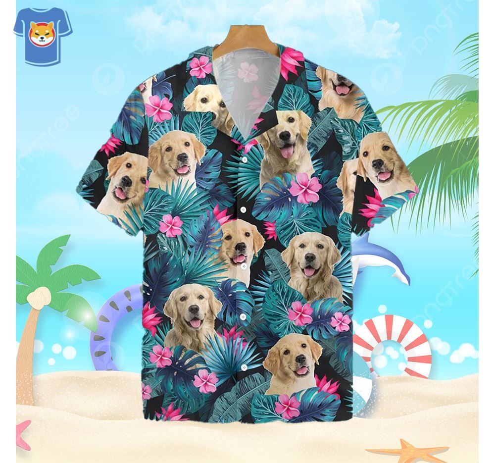 Golden Dog Hawaiian Shirt New Gift For Men And Women