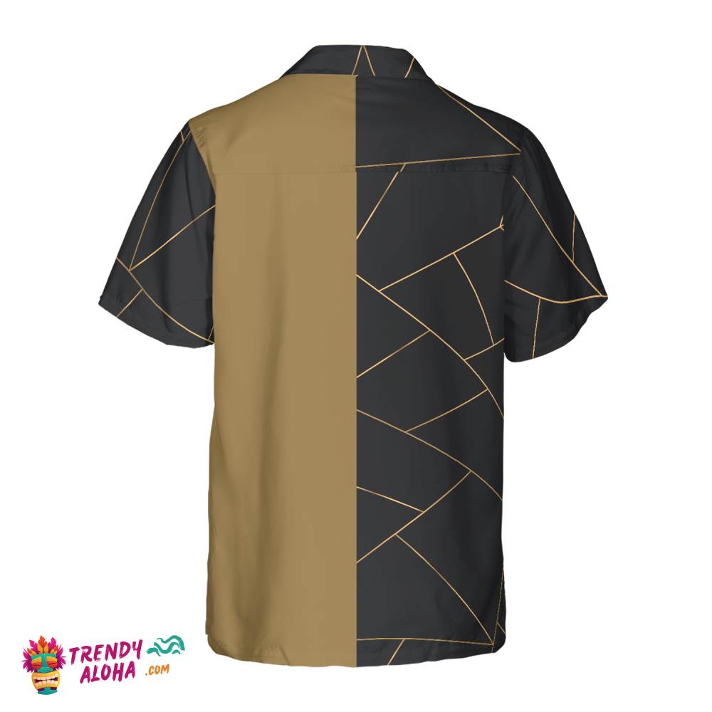 Golden Lines Golf Hawaiian Shirt