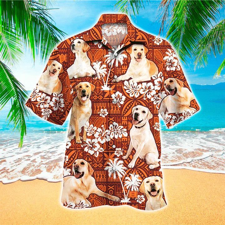 Golden Retriever Flower Vintage Hawaiian Shirt, The Best Gift For Dog Lovers Hawaiian Shirt Golden Retriever Flower Vintage Hawaiian Shirt, The Best Gift For Dog Lovers Hawaiian Shirt