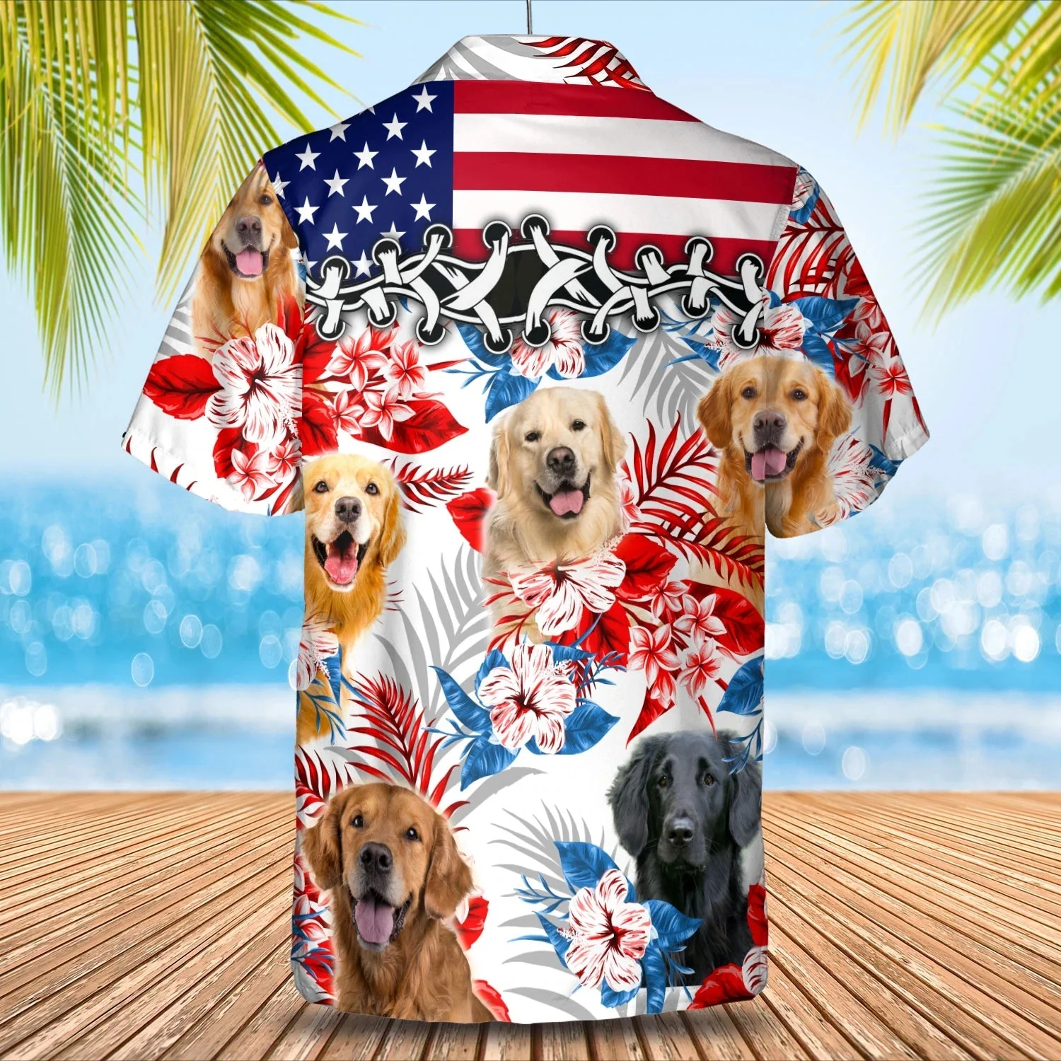Golden Retriever Trendy Hawaiian Shirt – Gift For Summer, Summer Aloha Shirt, Trendy Hawaiian Shirt For Men And Women