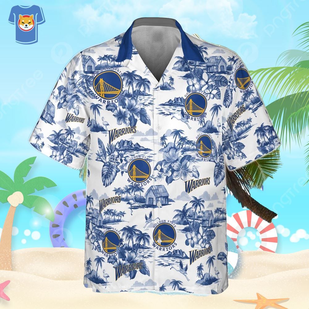 Golden State Warriors Hawaiian Association Shirt