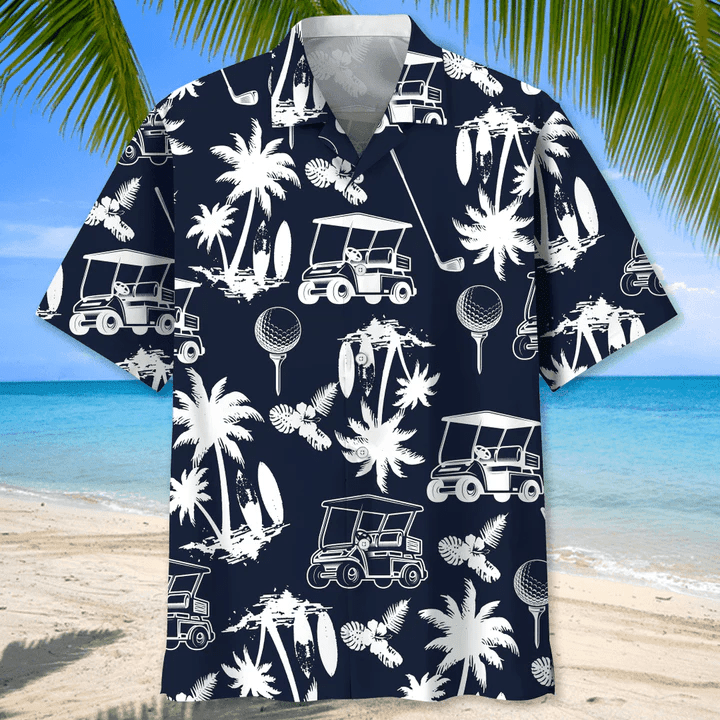 Golf Black Trendy Hawaiian Shirt For Men, Golf Life Shirt, Golf Player Gifts Golf Black Trendy Hawaiian Shirt For Men, Golf Life Shirt, Golf Player Gifts