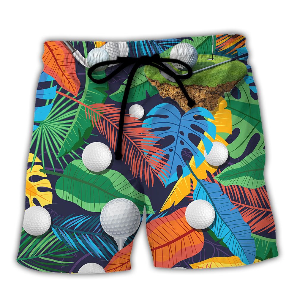 Golf Funny It Takes A Lot Of Balls To Golf The Way I Do Tropical Golf Lover – Beach Short Golf Funny It Takes A Lot Of Balls To Golf The Way I Do Tropical Golf Lover – Beach Short