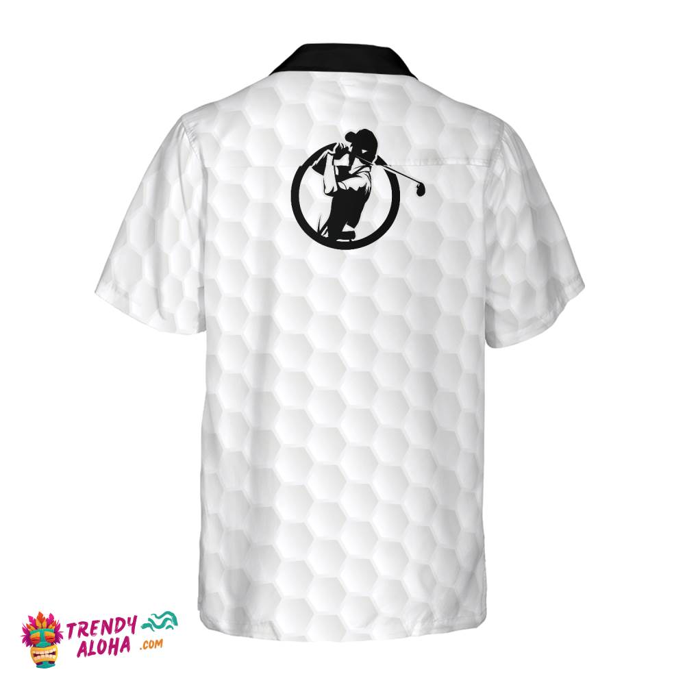 Golf Grey Background Hawaiian Shirt