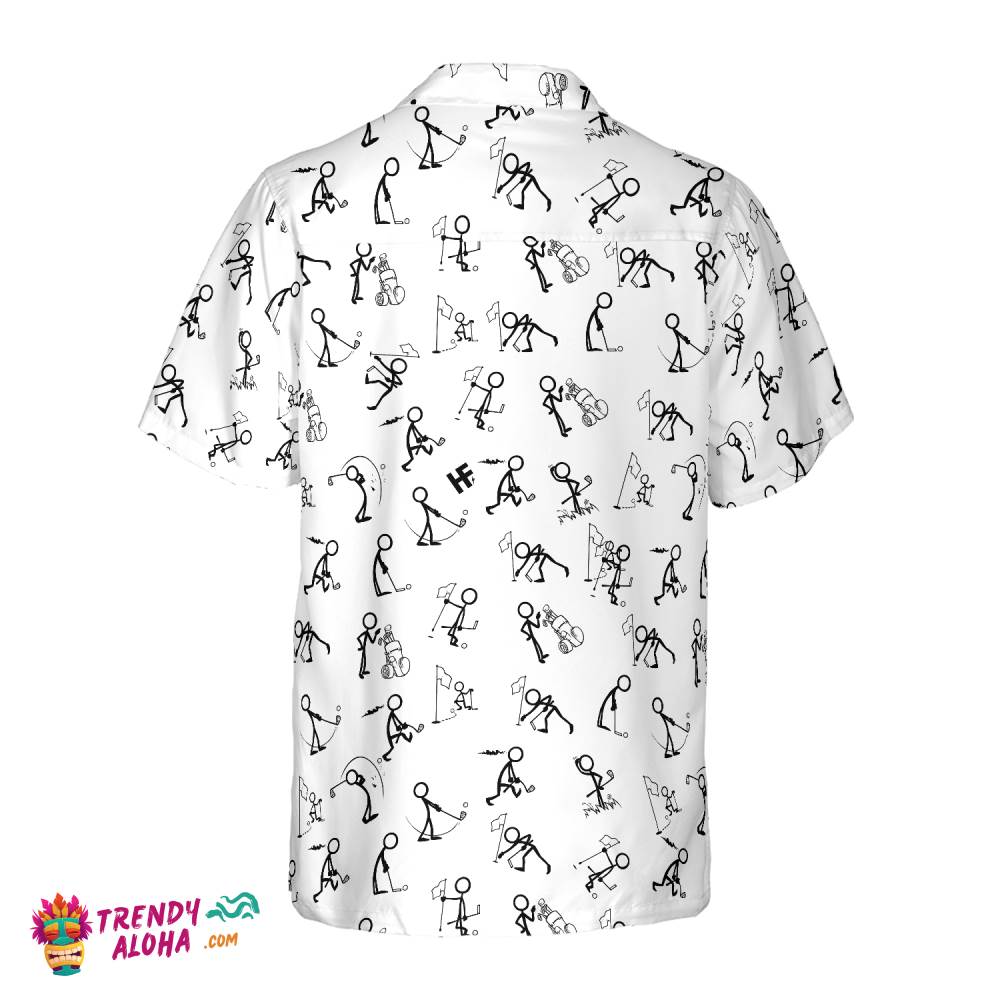 Golf Hole Breakthrough Hawaiian Shirt