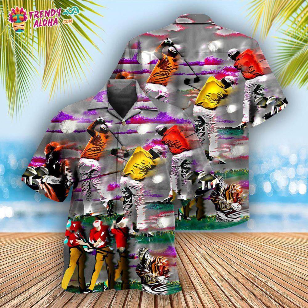 Golf Life Is A Game But Golfis Serious Hawaiian Shirt – Trendy Aloha