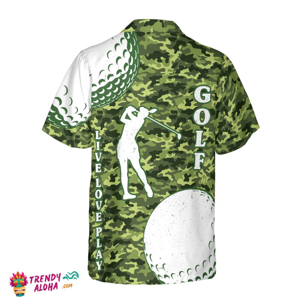 Golf Live Love Play Hawaiian Shirt