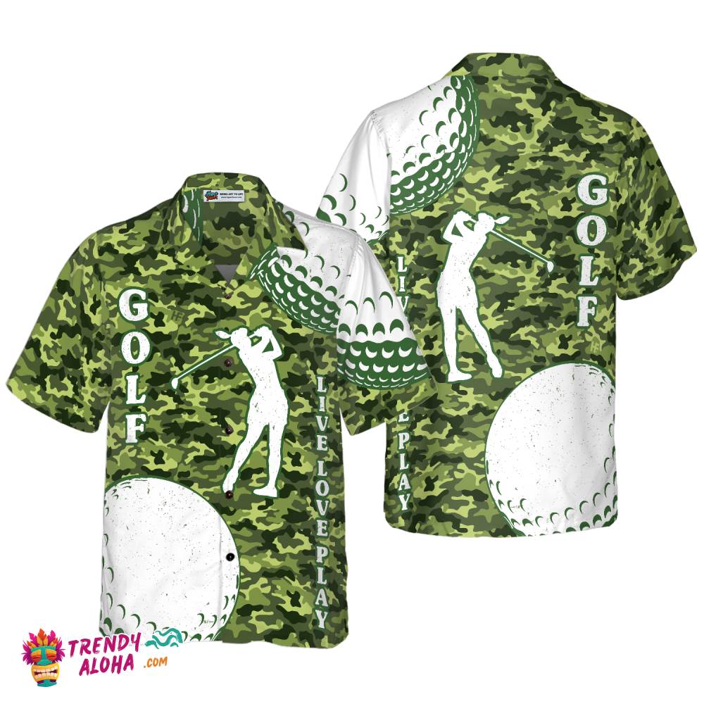 Golf Live Love Play Hawaiian Shirt Golf Live Love Play Hawaiian Shirt