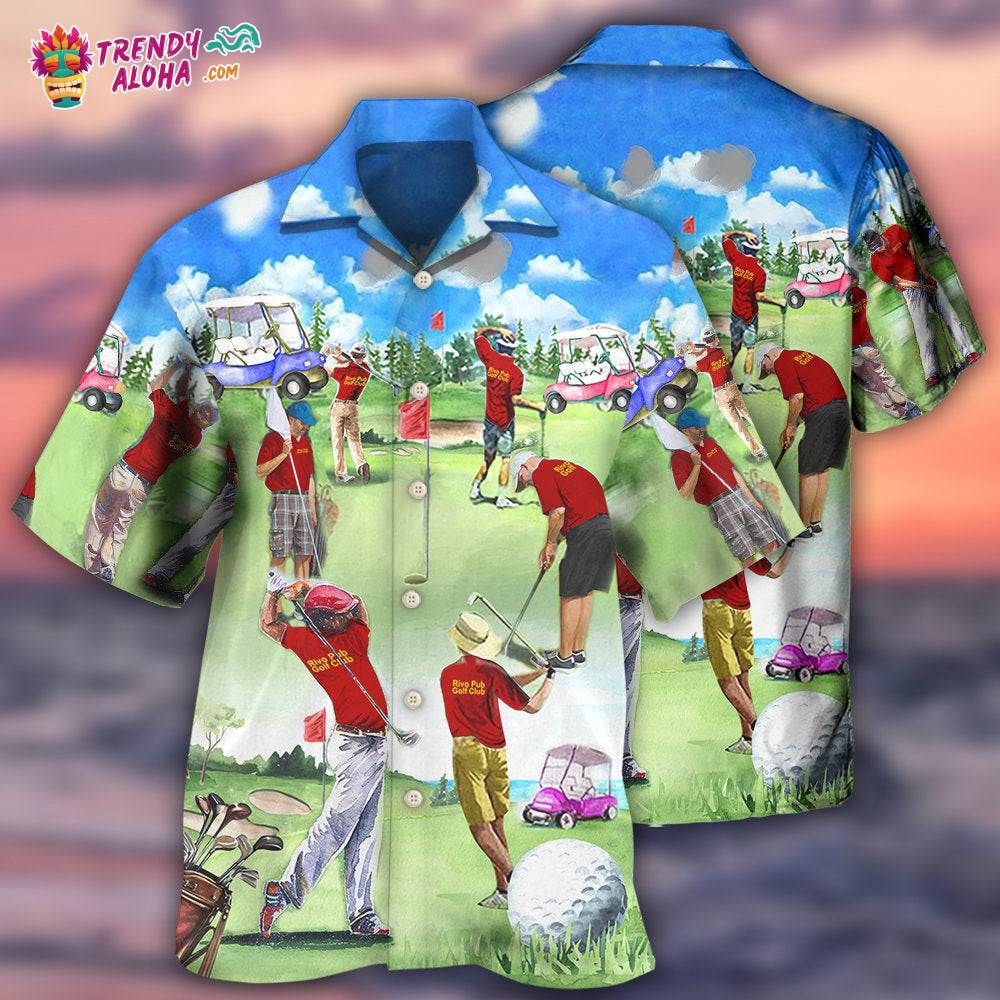 Golf People Are Playing Golf Hawaiian Shirt – Trendy Aloha