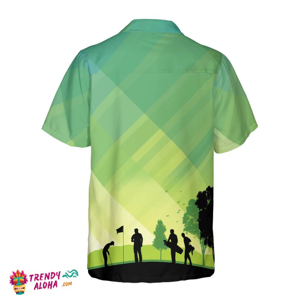 Golf Stock Illustration V2 Hawaiian Shirt