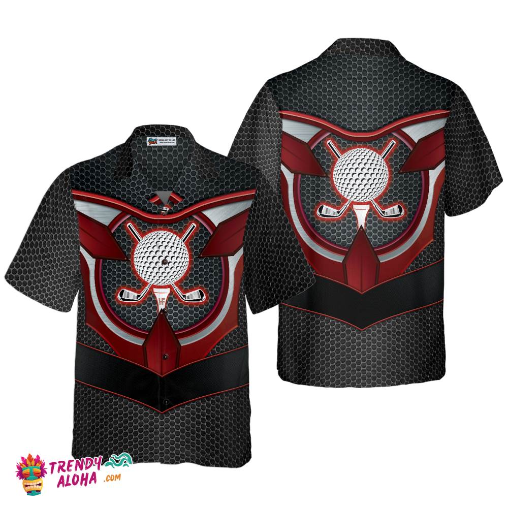 Golf Tech Style Hawaiian Shirt Golf Tech Style Hawaiian Shirt