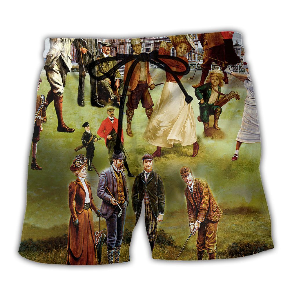 Golf Vintage Play Golf Trendy Aloha Hawaiian Beach Shorts Golf Vintage Play Golf Trendy Aloha Hawaiian Beach Shorts