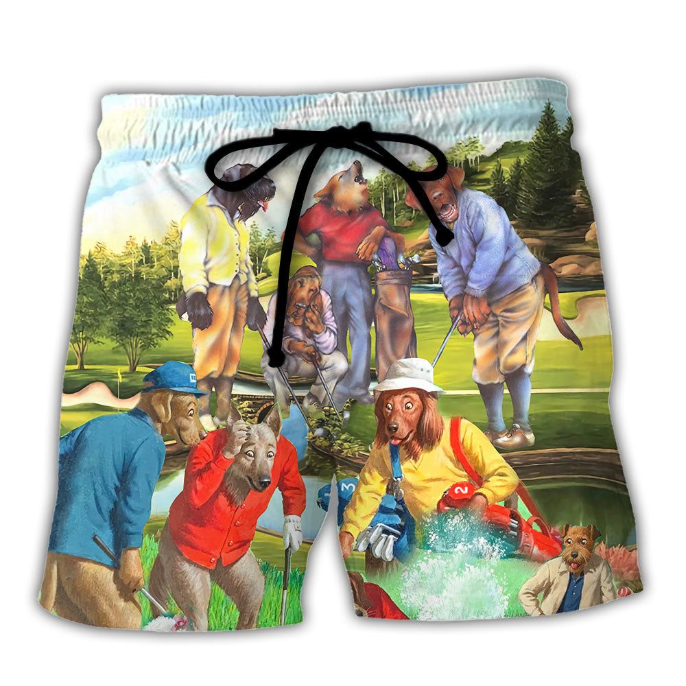 Golf You’Re Not Over The Hill You’Re Just On The Back Nine Trendy Aloha Hawaiian Beach Shorts Golf You’Re Not Over The Hill You’Re Just On The Back Nine Trendy Aloha Hawaiian Beach Shorts