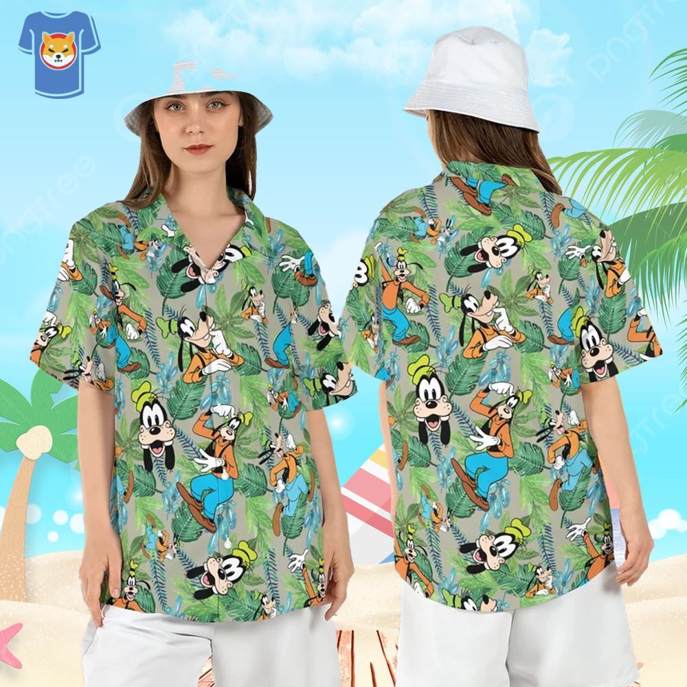 Goofy’s Tropical Adventure Inspired Hawaiian Shirt