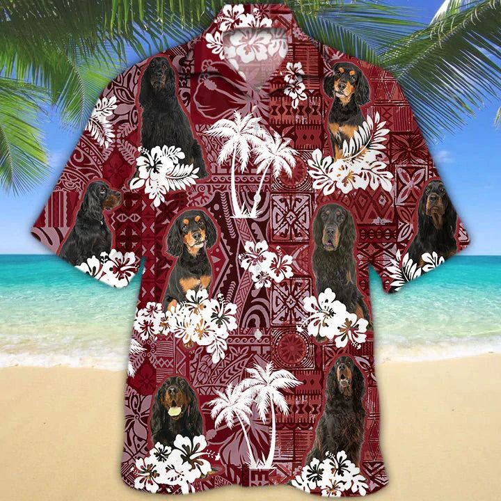 Gordon Setter Hawaiian Shirt, Gift For Dog Lover Shirts, Men’s Hawaiian Shirt Gordon Setter Hawaiian Shirt, Gift For Dog Lover Shirts, Men’s Hawaiian Shirt