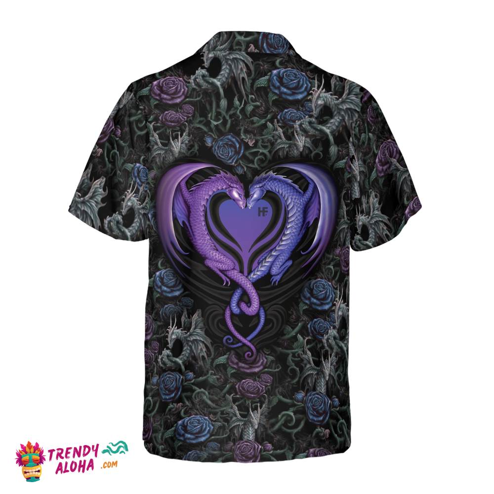 Gothic Dragon Lover Hawaiian Shirt