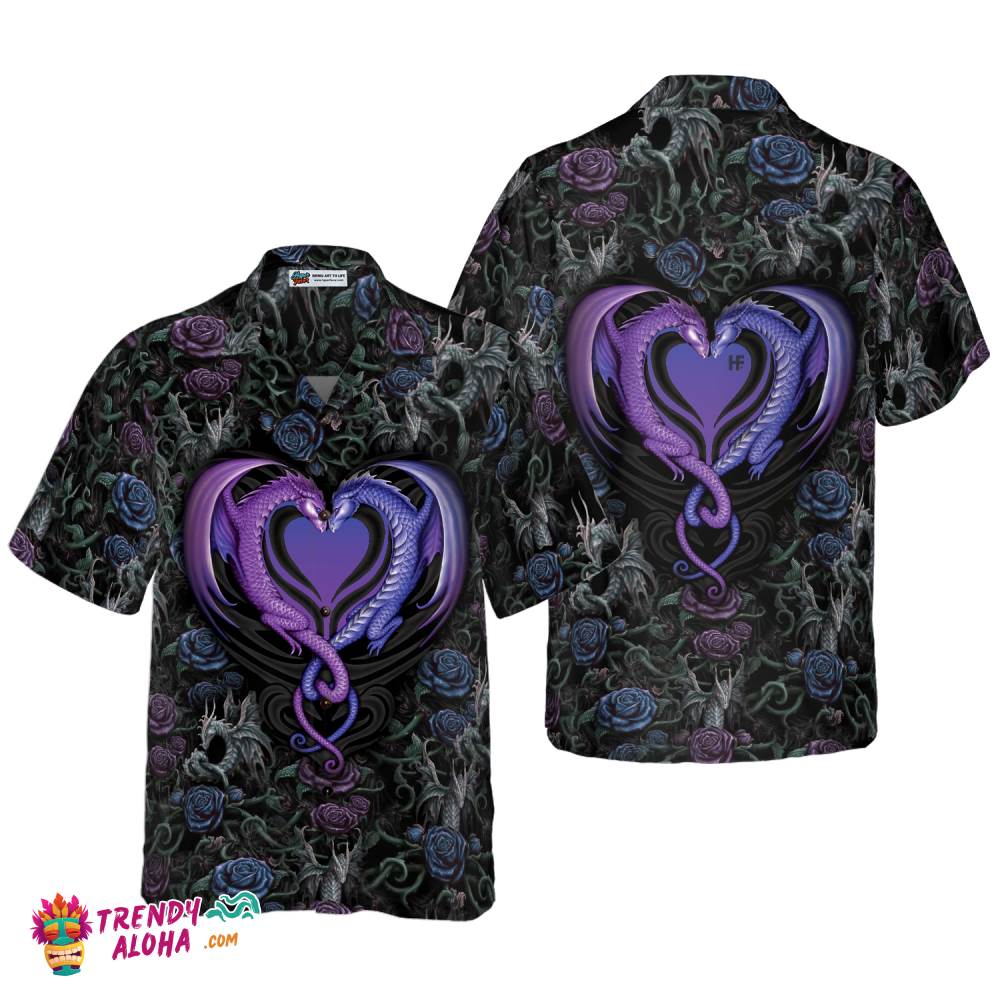Gothic Dragon Lover Hawaiian Shirt