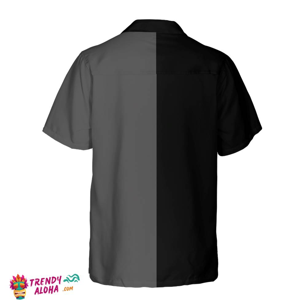 Gray And Black Ethereum Cryptocurrency Hawaiian Shirt