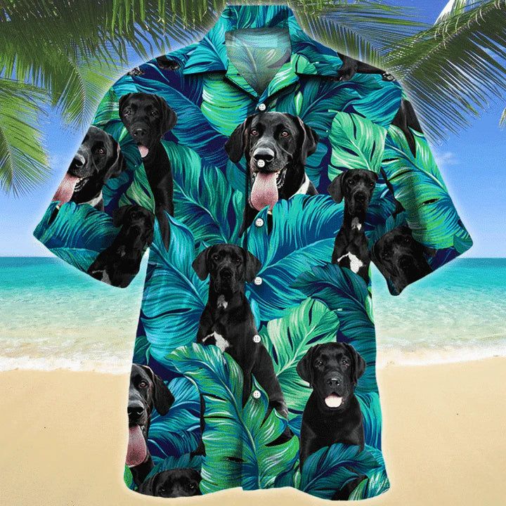 Great Dane Hawaiian Shirt, Dog Lover Hawaiian Shirts For Men – Summer Button Down Mens Hawaiian Shirts Short Sleeve Great Dane Hawaiian Shirt, Dog Lover Hawaiian Shirts For Men – Summer Button Down Mens Hawaiian Shirts Short Sleeve