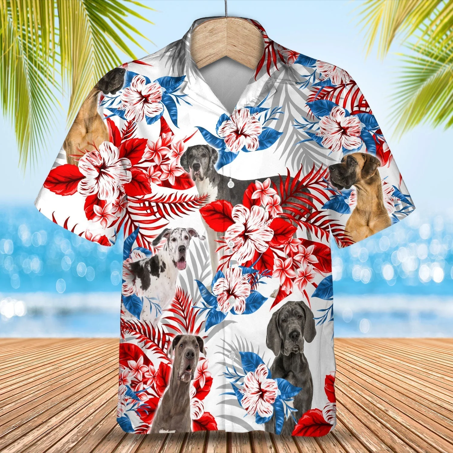 Great Dane Trendy Hawaiian Shirt – Gift For Summer, Summer Aloha Shirt, Trendy Hawaiian Shirt For Men And Women Great Dane Trendy Hawaiian Shirt – Gift For Summer, Summer Aloha Shirt, Trendy Hawaiian Shirt For Men And Women