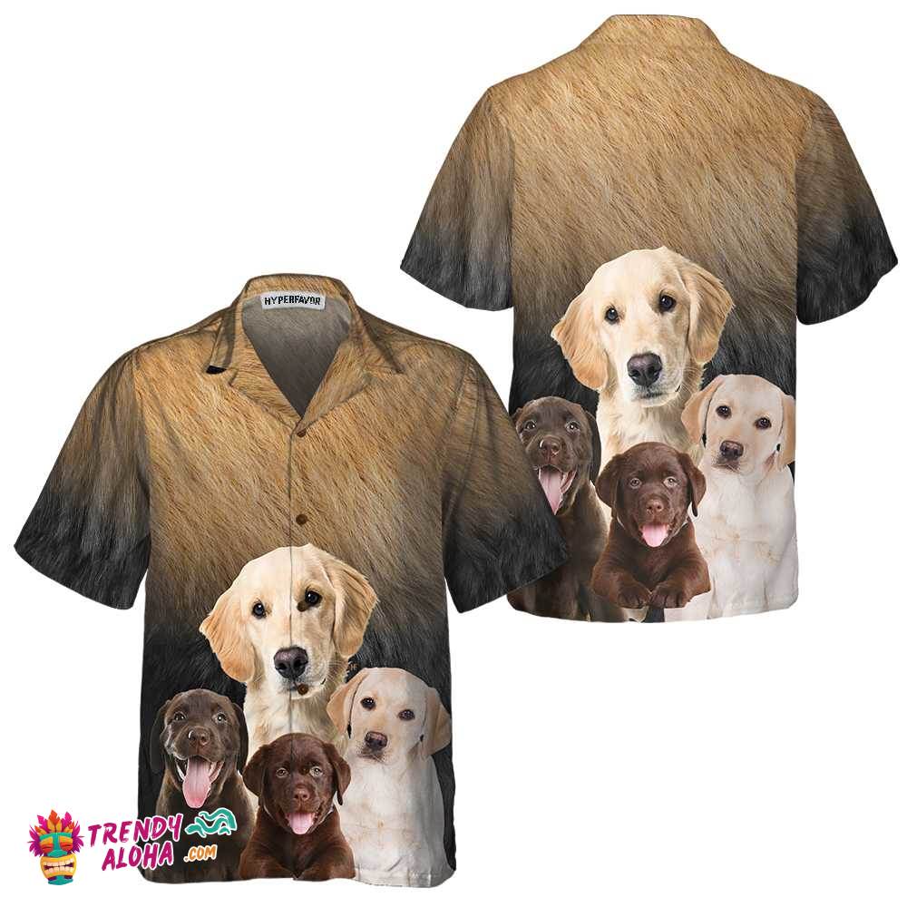 Great Labrador Retriever Dog Hawaiian Shirt Great Labrador Retriever Dog Hawaiian Shirt