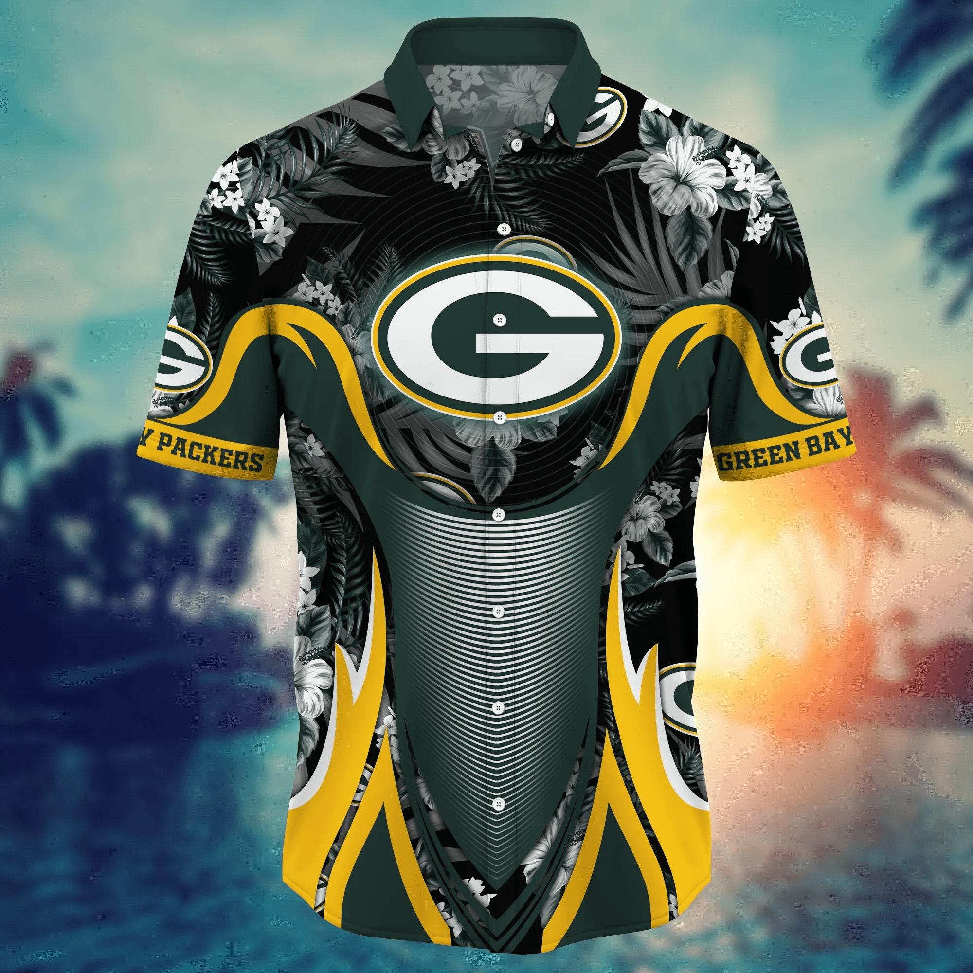 Green Bay Packers NFL Hawaiian Shirt High Temperatures Aloha Shirt