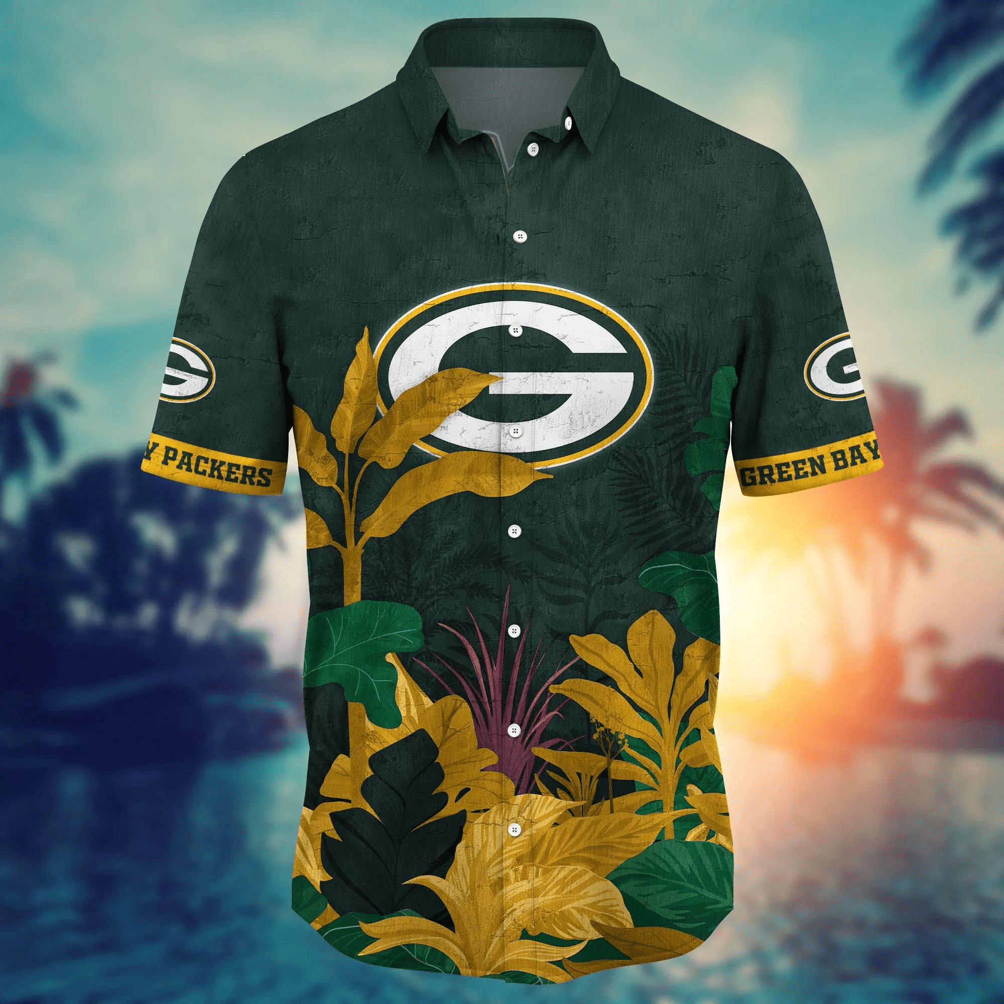Green Bay Packers NFL Hawaiian Shirt July Aloha Shirt
