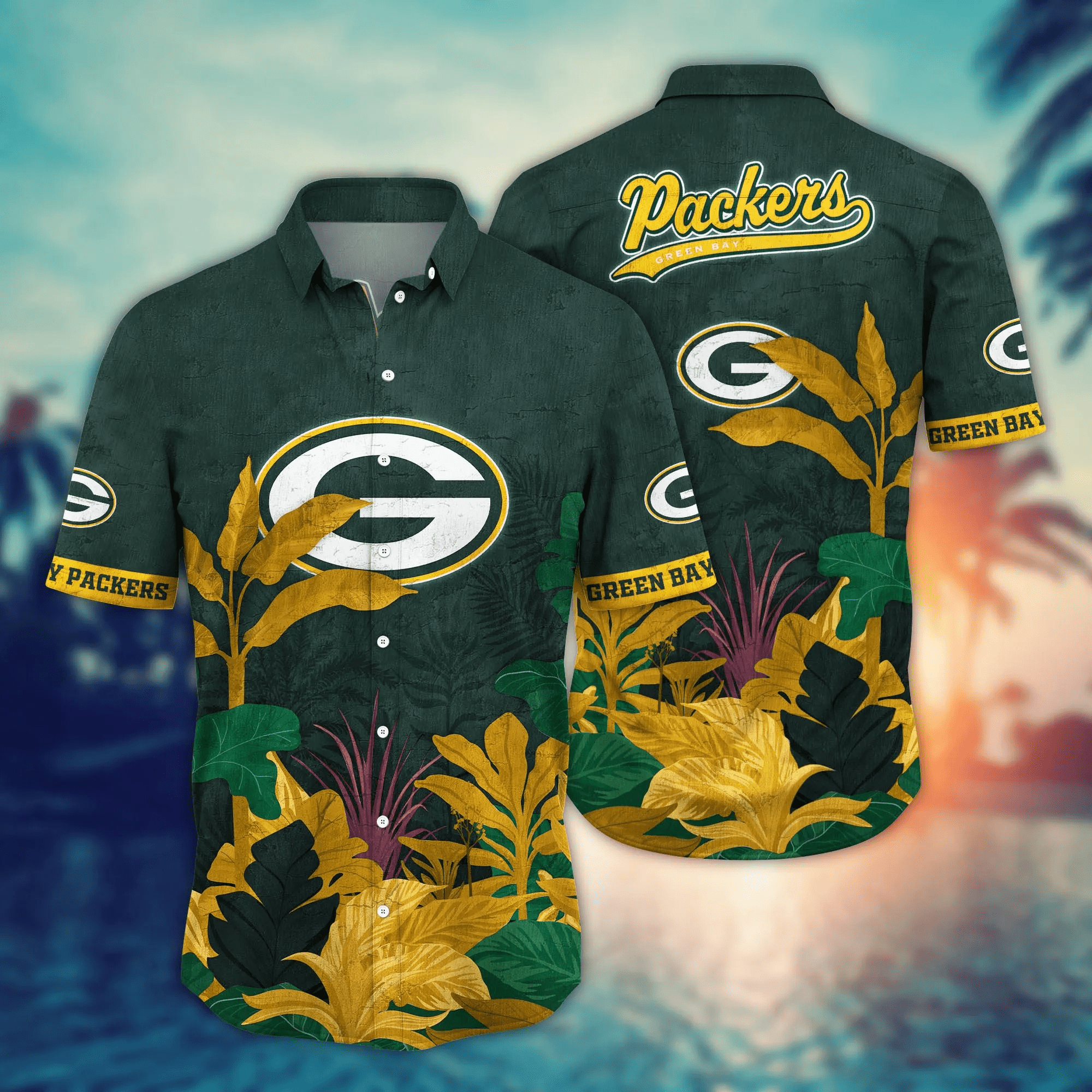 Green Bay Packers NFL Hawaiian Shirt July Aloha Shirt