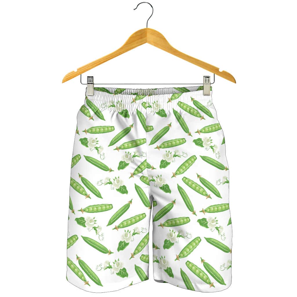 Green Peas Pattern Print Design 04 For Men Women Kid Shorts