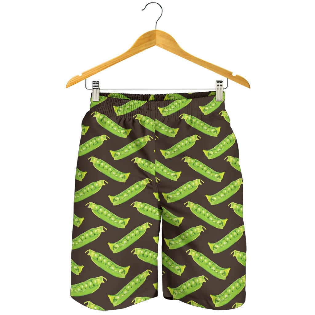Green Peas Pattern Print Design 05 For Men Women Kid Shorts