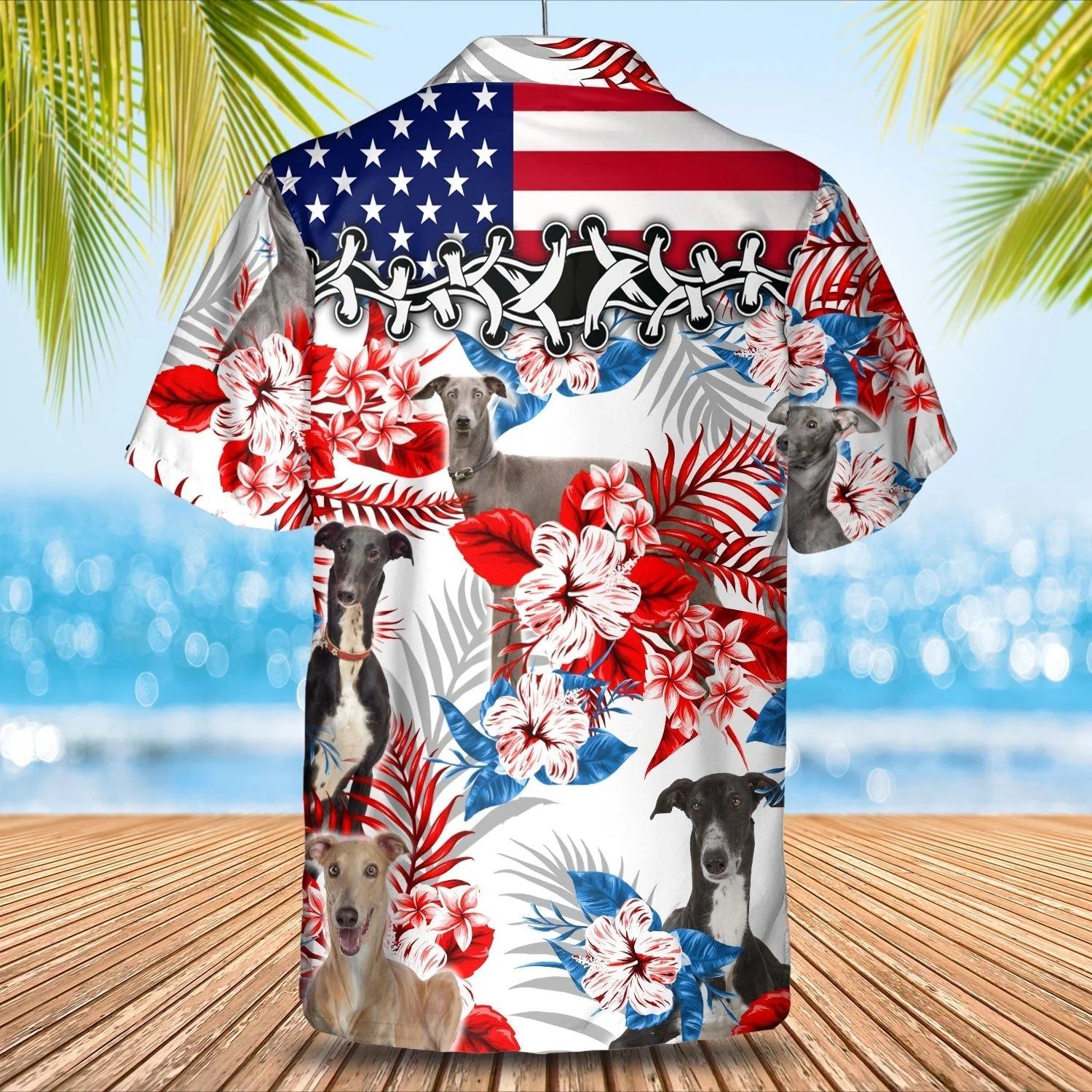 Greyhound Hawaiian Shirt – Gift For Summer, Summer Aloha Shirt, Hawaiian Shirt For Men And Women