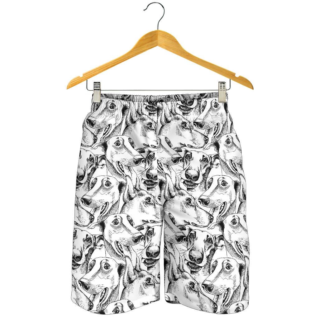 Greyhound Pattern Print Design 01 For Men Women Kid Shorts