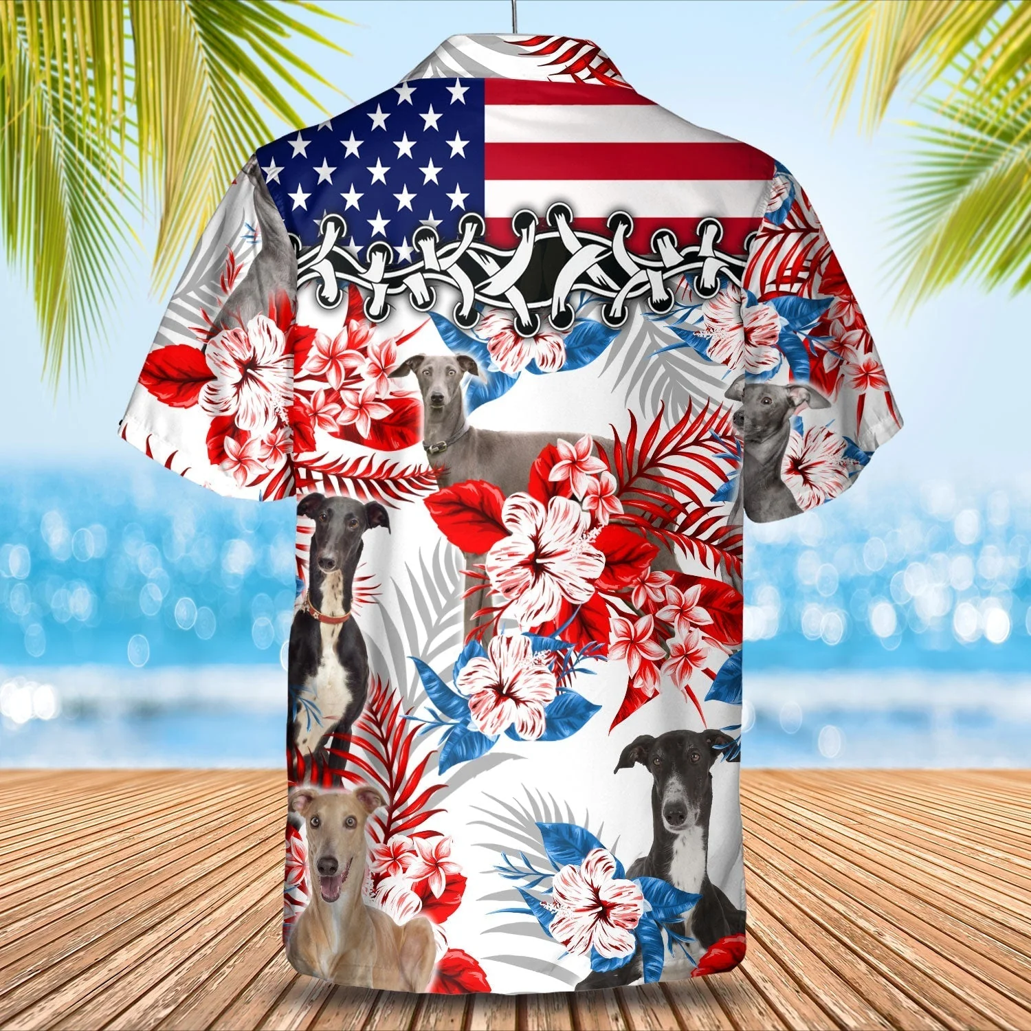 Greyhound Trendy Hawaiian Shirt – Gift For Summer, Summer Aloha Shirt, Trendy Hawaiian Shirt For Men And Women