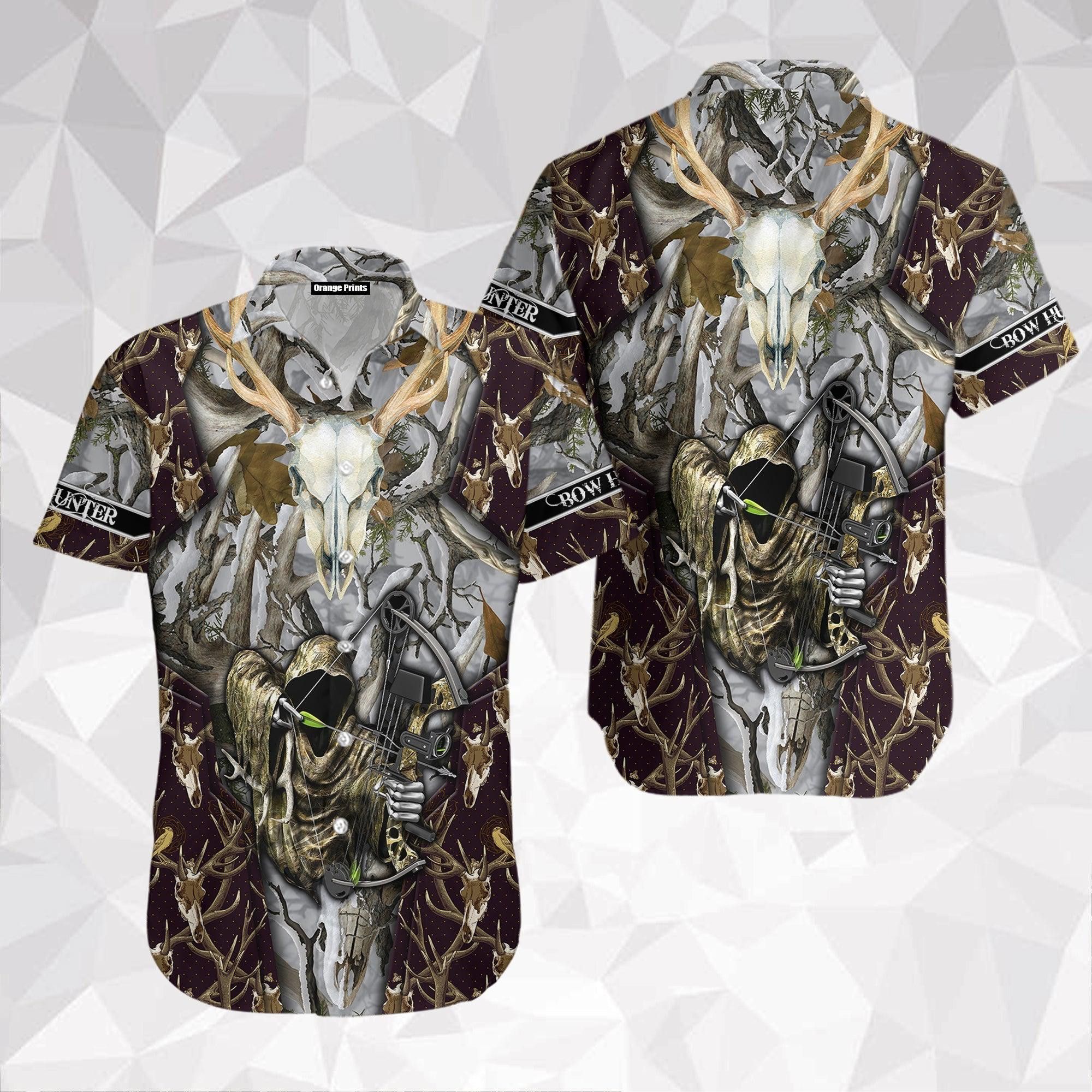 Grim Reaper’s Hunting Adventure Hawaiian Shirt