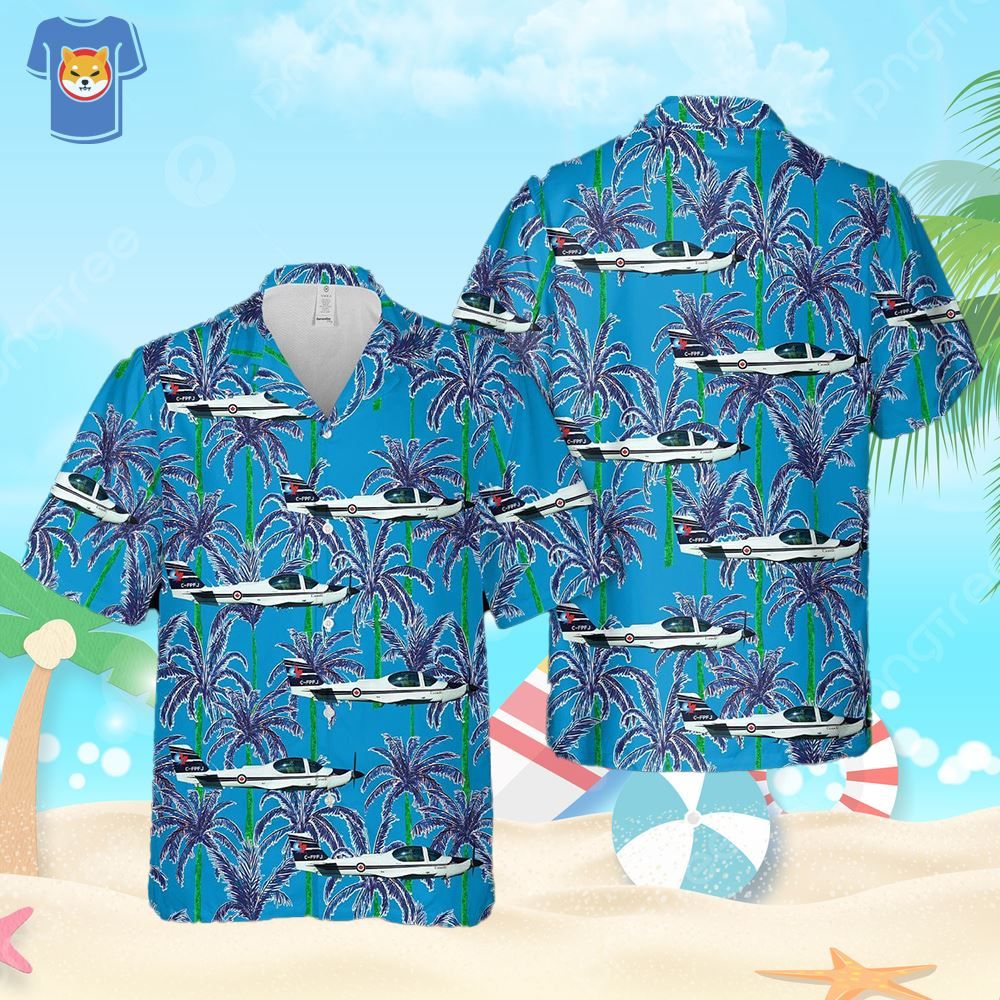 Grob G120A Royal Canadian Air Force Hawaiian Shirt For Men And Women