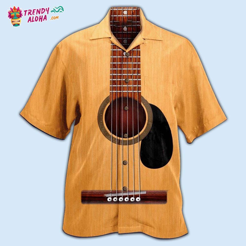 Guitar Amazing Music Basic Guitar Hawaiian Shirt – Trendy Aloha