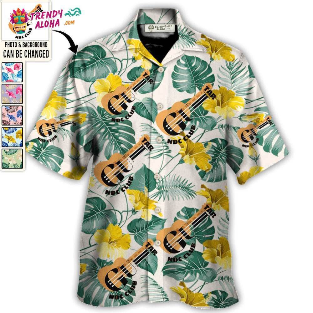 Guitar Club You Want Tropical Style Custom Photo – Hawaiian Shirt – Personalized Photo Gifts Hawaiian Shirt – Trendy Aloha Guitar Club You Want Tropical Style Custom Photo – Hawaiian Shirt – Personalized Photo Gifts Hawaiian Shirt – Trendy Aloha