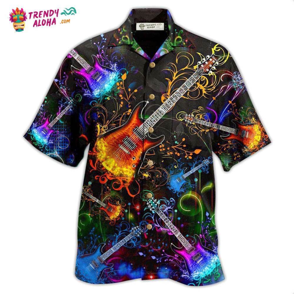 Guitar Gowhere The Guitar Takes You Hawaiian Shirt - Trendy Aloha