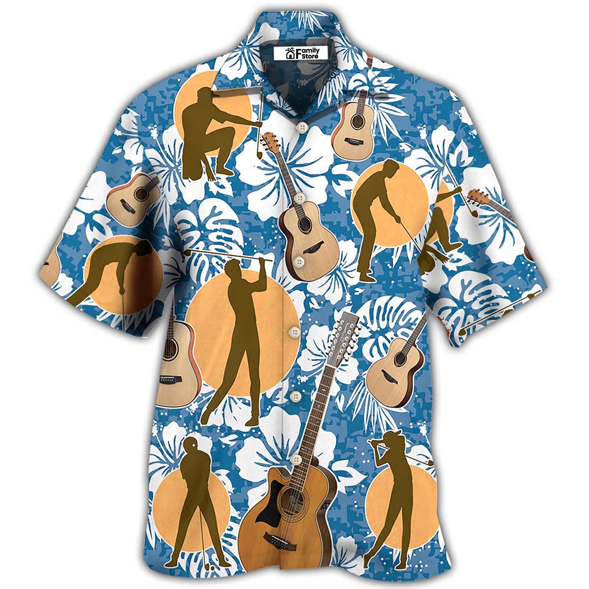 Guitar I Like Golf And Guitars Hawaiian Shirt Guitar I Like Golf And Guitars Hawaiian Shirt
